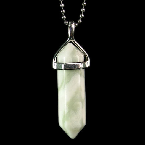 Peace Jasper Gemstone Pendant Necklace